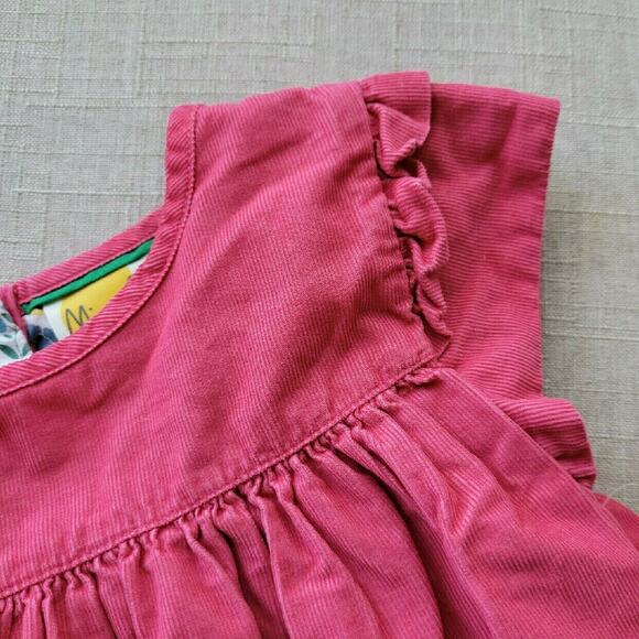 Mini Boden Pink Corduroy Dress - Picture 5 of 7
